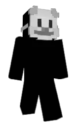 q__f's Minecraft skin wearing the Pan cape