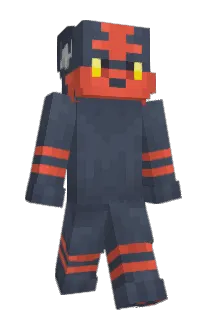 Front of Cyberplatinum's skin