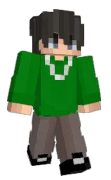 japanese laurel and sandstone Minecraft skin — Slim model — first worn by camanbeeru