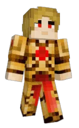 Nulkk's Minecraft skin wearing the Cherry Blossom cape