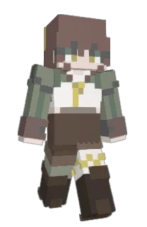 Front of Minecraft skin