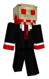 guardsman red and cod gray Minecraft skin — Classic model — first worn by S_tor13