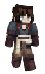 Slim Minecraft skin
