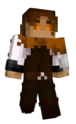 brown and rusty nail Minecraft skin — Classic model — first worn by Falling_Phoenix_