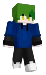 resolution blue and midnight blue Minecraft skin — Classic model