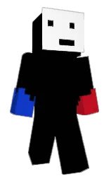Back of ClickAndPray's skin
