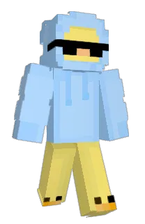Front of supsiep's skin