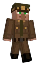 saddle and irish coffee Minecraft skin — Classic model — first worn by MCMP_Warrior