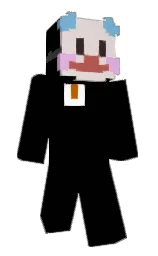 black and ebb Minecraft skin — Slim model