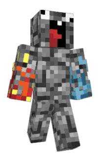 Front of LaxBax's skin