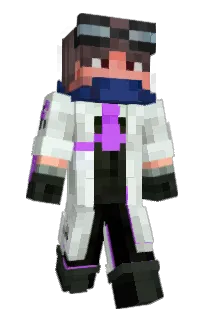 Front of ProtoRon's skin