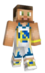 dameIU's Minecraft skin wearing the Migrator cape