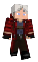 Bombowski's Minecraft skin wearing the Migrator cape