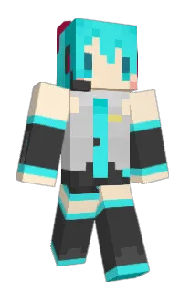 Front of Minecraft skin