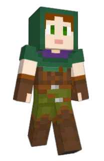 Front of Minecraft skin
