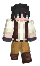 quarter pearl lusta and mine shaft Minecraft skin — Classic model — first worn by amiracl3