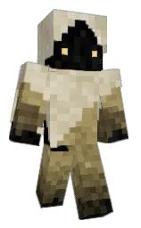 ZombieWarZdude's Minecraft skin wearing the Migrator cape