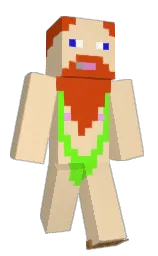 ToughSteve559's Minecraft skin wearing the Pan cape