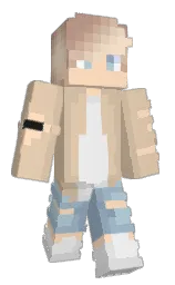Sn0wZone's Minecraft skin wearing the Migrator cape
