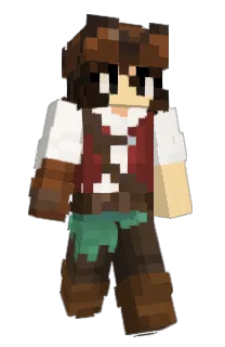Front of Chloerina's skin