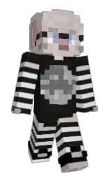 ChatIy's Minecraft skin wearing the Aurora cape