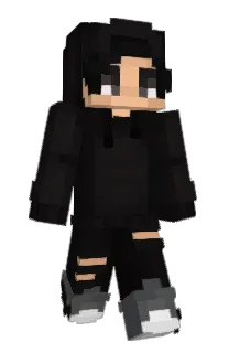 Front of Aybe's skin
