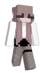 white and bazaar Minecraft skin — Slim model — first worn by Wlnks