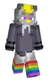 Nimbusthefox's Minecraft skin wearing the Pan cape