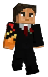 EZRA981's Minecraft skin wearing the Pan cape