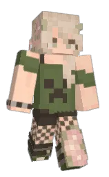 L3ttuce_'s Minecraft skin wearing the 15th Anniversary cape