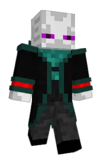 Front of Rhomax's skin