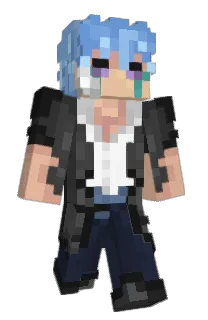 Front of SkrVal's skin