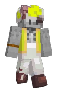 Front of cewcky's skin