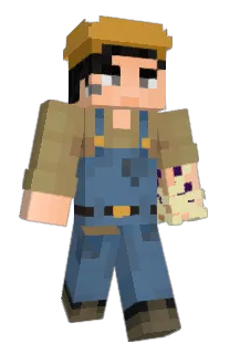 Front of Testacules's skin