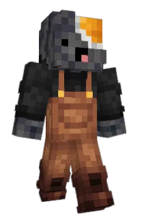 Front of Geodized's skin