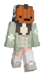 green spring and clay ash Minecraft skin — Slim model — first worn by milicookie1