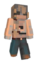 hit pink and tundora Minecraft skin — Slim model