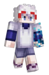 Front of cutenine's skin