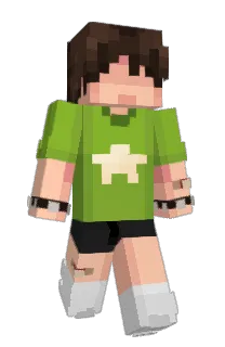 Front of teachu's skin