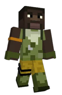 Front of Minecraft skin