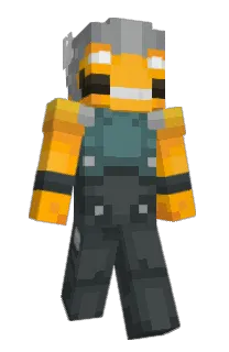 Front of Jelkers's skin