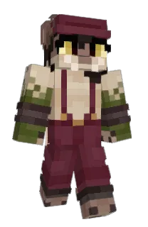 Front of FungiBungi's skin
