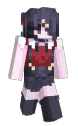 gun powder and tutu Minecraft skin — Slim model — first worn by _Charl0tte
