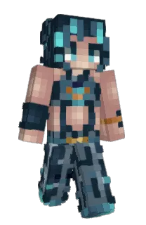 Front of Servanne's skin