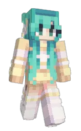 Slim Minecraft skin