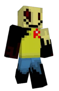 Front of electrospider13's skin