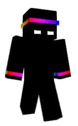 nightmear3459's Minecraft skin wearing the Pan cape