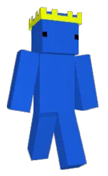 denim and yellow Minecraft skin — Classic model