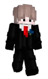 black and pharlap Minecraft skin — Classic model — first worn by monakzin