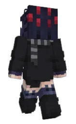 shark and woodsmoke Minecraft skin — Slim model
